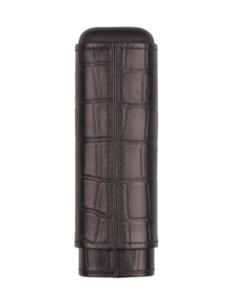 Zigarrenetui "2er Robusto" Krokodesign